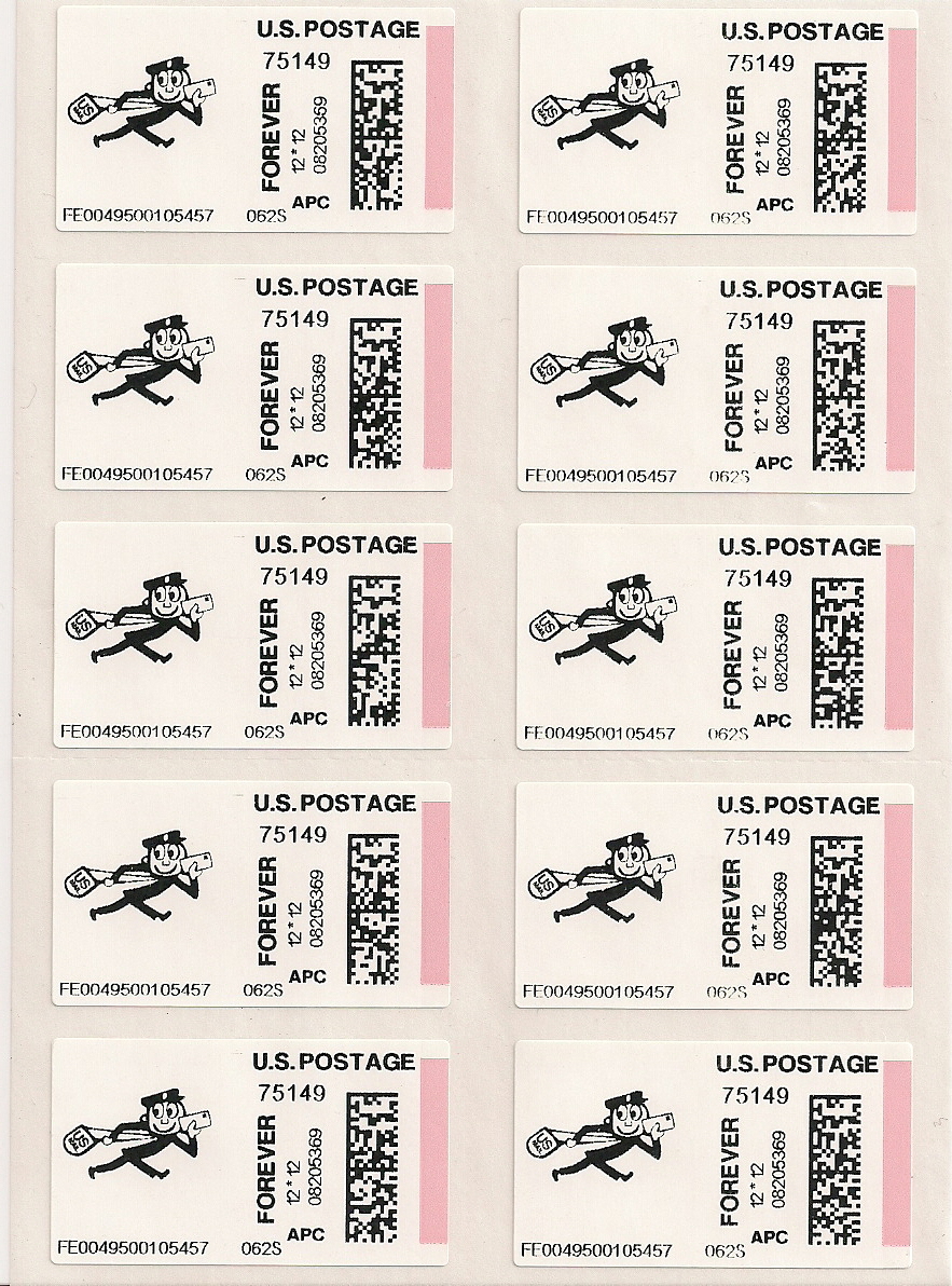 Mr. ZIP APC Forever Postage Stamps – PostalMag