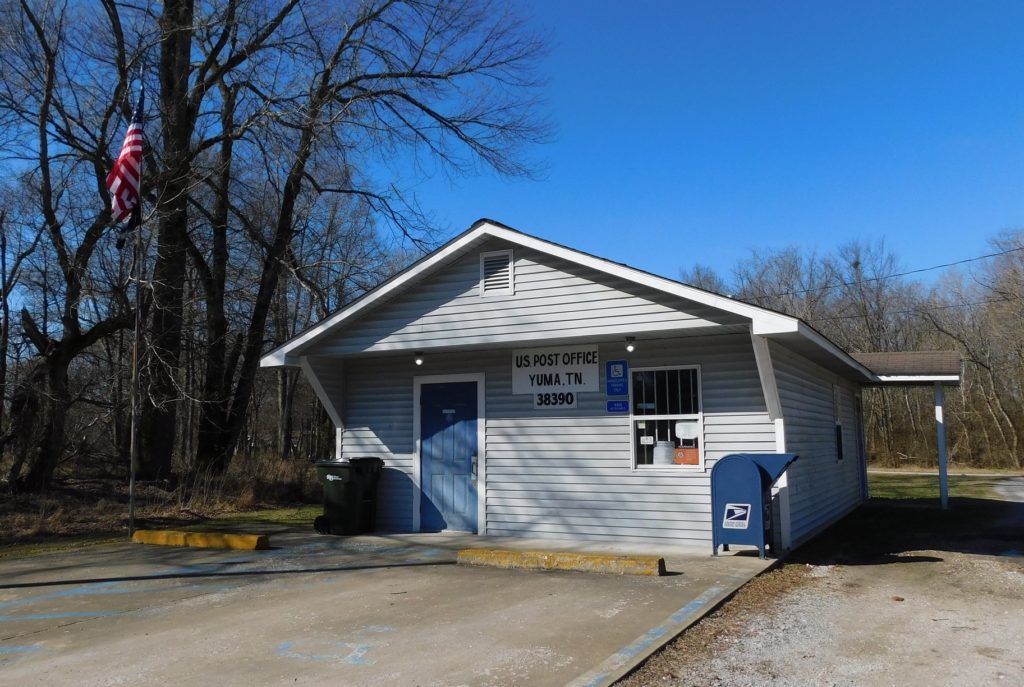 Yuma, Tennessee Post Office 38390 - PostalMag.com